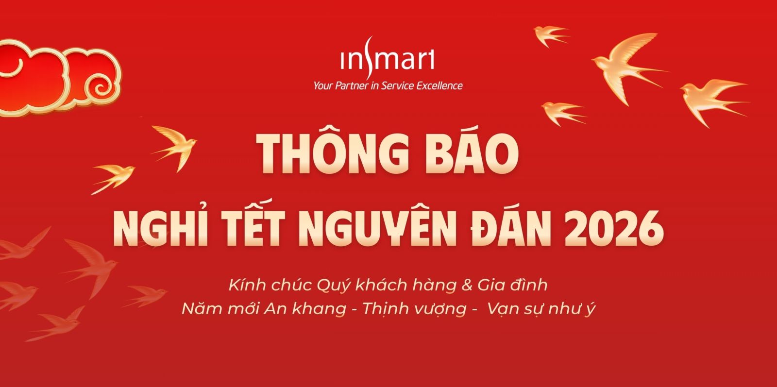 Thông báo lịch nghỉ Tết Nguyên Đán 2026
