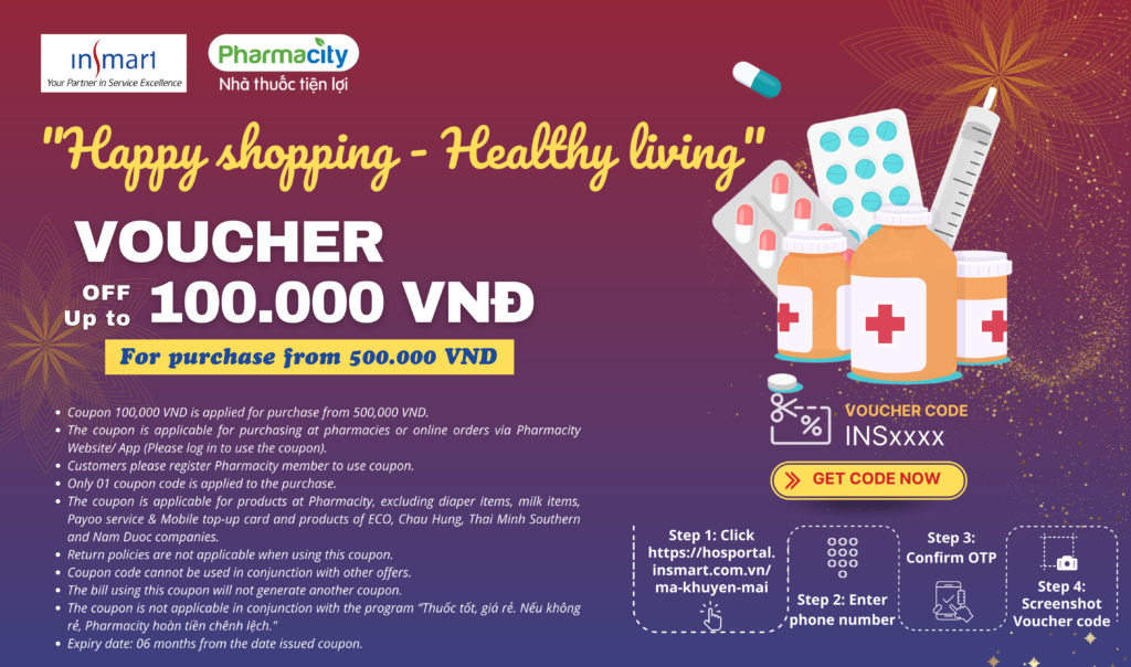 INSMART x PHARMACITY: “Happy shopping – Healthy living”