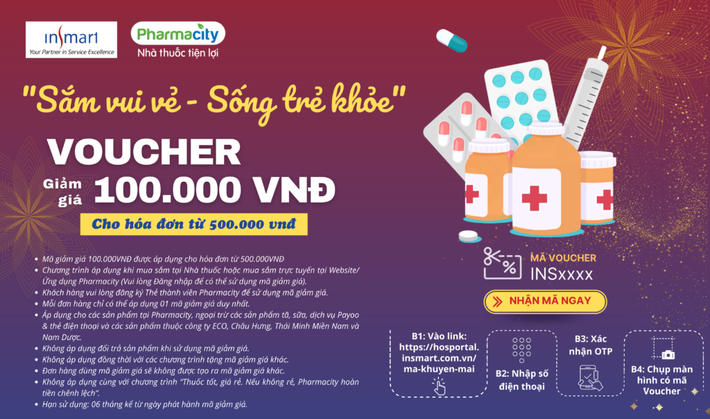 INSMART x PHARMACITY: “Sắm vui vẻ – Sống trẻ khoẻ”