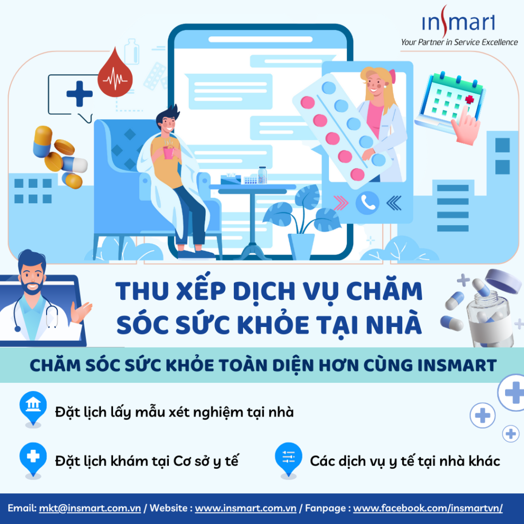 [GIỚI THIỆU DỊCH VỤ] – THU XẾP CHĂM SÓC SỨC KHỎE TẠI NHÀ